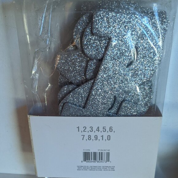 NWT Celebrate It Silver Table Number Picks Summer Wedding Reception Formal Party - Picture 4 of 9